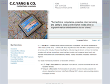 Tablet Screenshot of ccyangco.com.sg